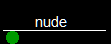 nude  
